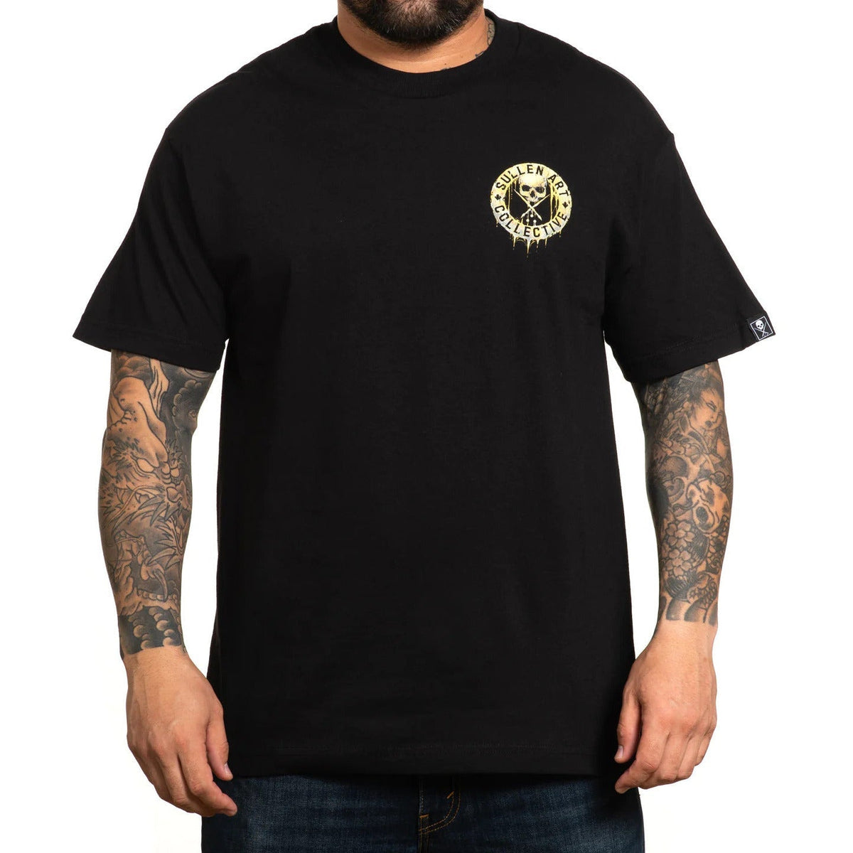 SULLEN-ART-COLLECTIVE-DRIP-BADGE-SS-TEE - T-SHIRT - synikclothing.com