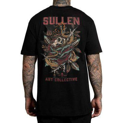 SULLEN-ART-COLLECTIVE-FLORAL-SERPENT-SS-TEE - T-SHIRT - Synik Clothing - synikclothing.com