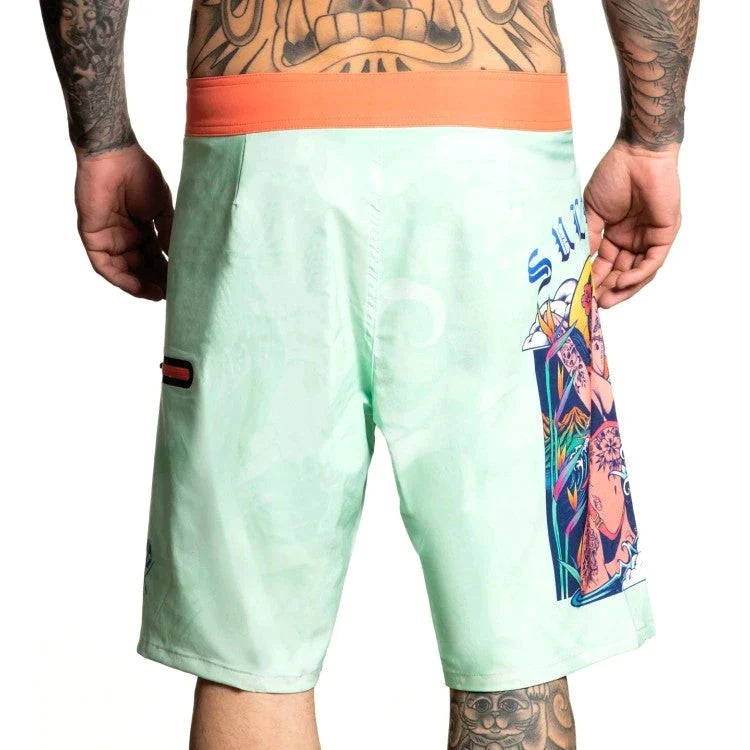 SULLEN-ART-COLLECTIVE-ISLAND-ESCAPE-BOARDSHORTS-SP23 - BOARDSHORT - synikclothing.com