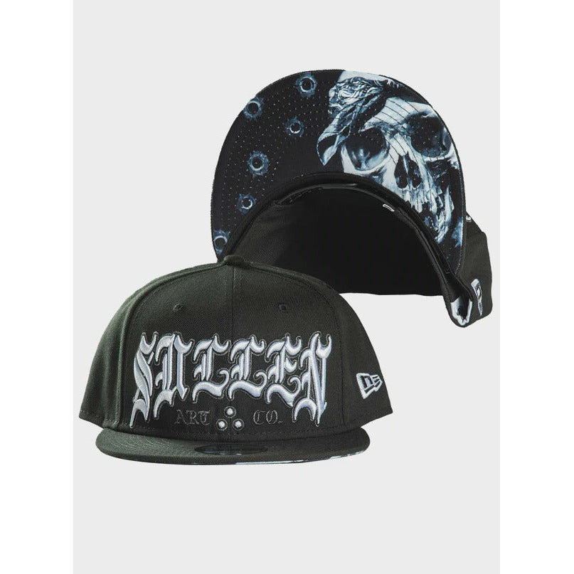 SULLEN-ART-COLLECTIVE-IVANO-SKULL-SNAPBACK-HAT - HAT - Synik Clothing - synikclothing.com