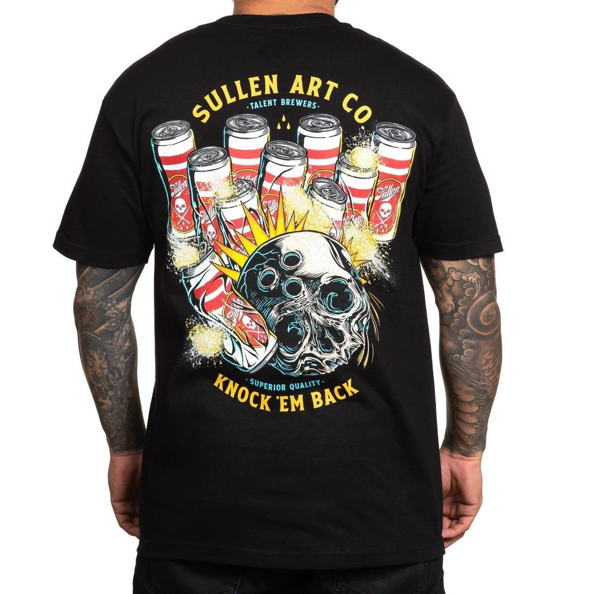 SULLEN-ART-COLLECTIVE-KNOCK-EM-BACK-S/S-TEE - T-SHIRT - synikclothing.com