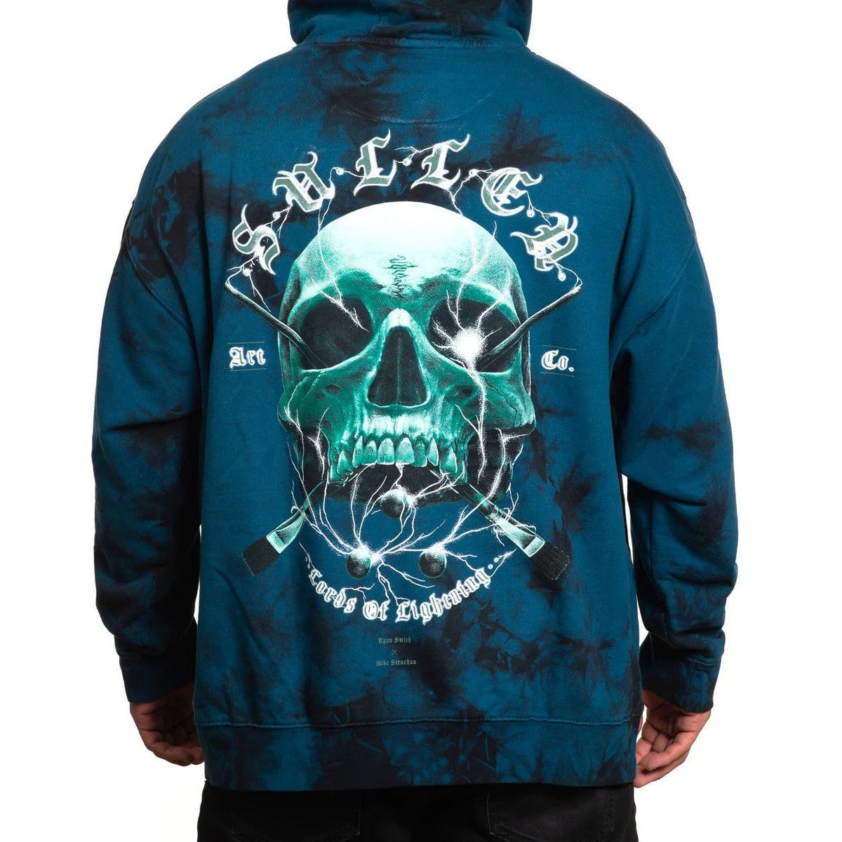 SULLEN-ART-COLLECTIVE-LORDS-OF-LIGHTNING-PULLOVER - PULLOVER HOODIE - Synik Clothing - synikclothing.com