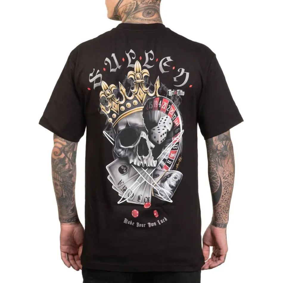 SULLEN ART COLLECTIVE MAKE YOUR LUCK TEE - T-SHIRT - synikclothing.com