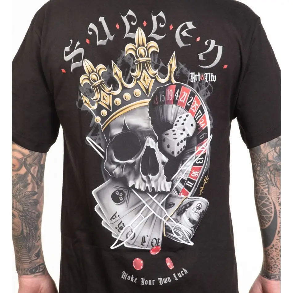 SULLEN ART COLLECTIVE MAKE YOUR LUCK TEE - T-SHIRT - synikclothing.com