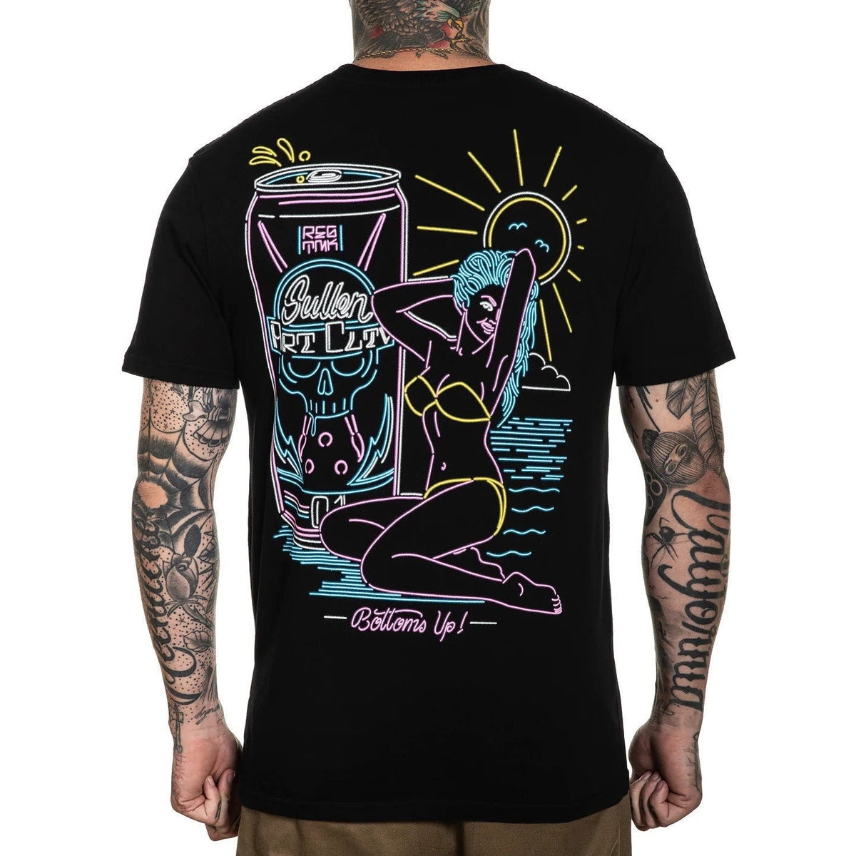SULLEN-ART-COLLECTIVE-NEON-PARADISE-S/S-TEE - T-SHIRT - Synik Clothing - synikclothing.com