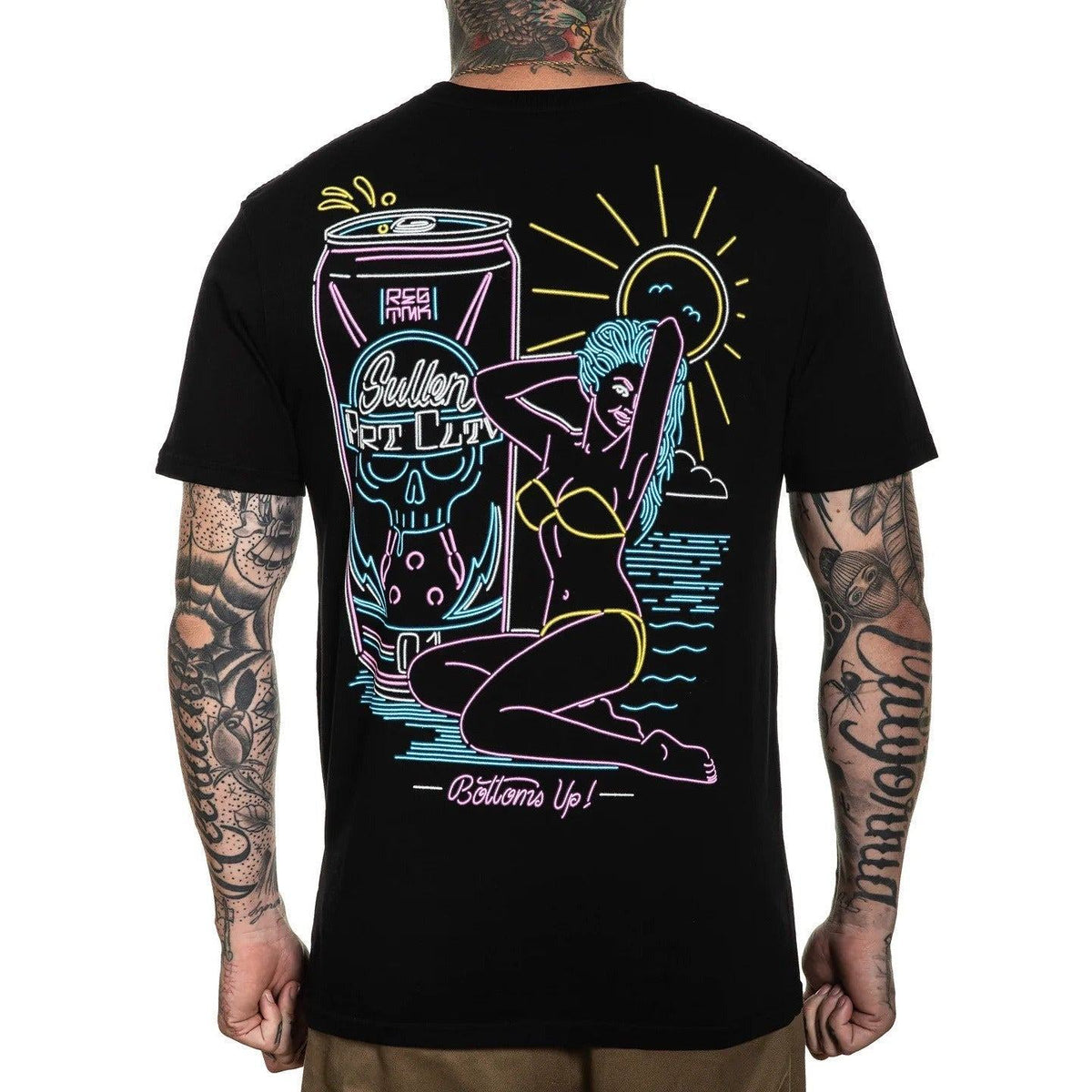 SULLEN-ART-COLLECTIVE-NEON-PARADISE-S/S-TEE - T-SHIRT - synikclothing.com