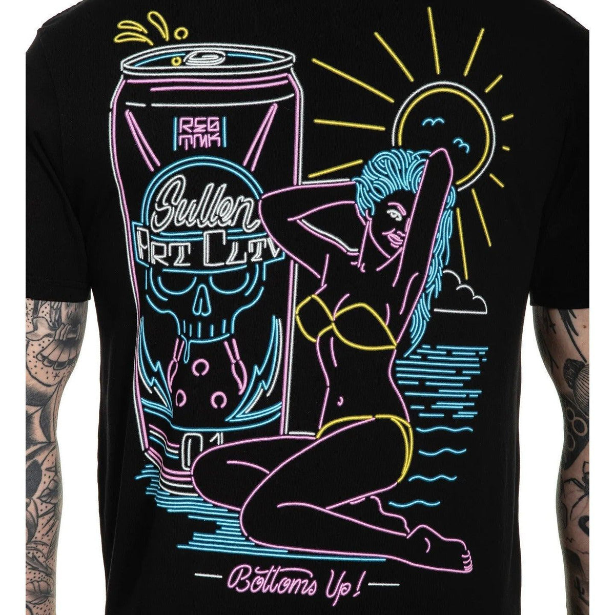 SULLEN-ART-COLLECTIVE-NEON-PARADISE-S/S-TEE - T-SHIRT - synikclothing.com