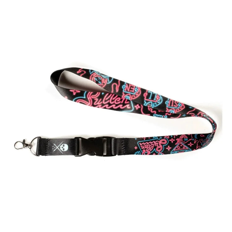 SULLEN-ART-COLLECTIVE-NEON-SIGNS-LANYARD - LANYARD - synikclothing.com