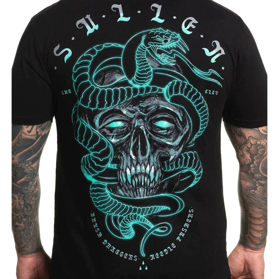SULLEN-ART-COLLECTIVE-NEON-SNAKE-S/S-TEE - T-SHIRT - Synik Clothing - synikclothing.com