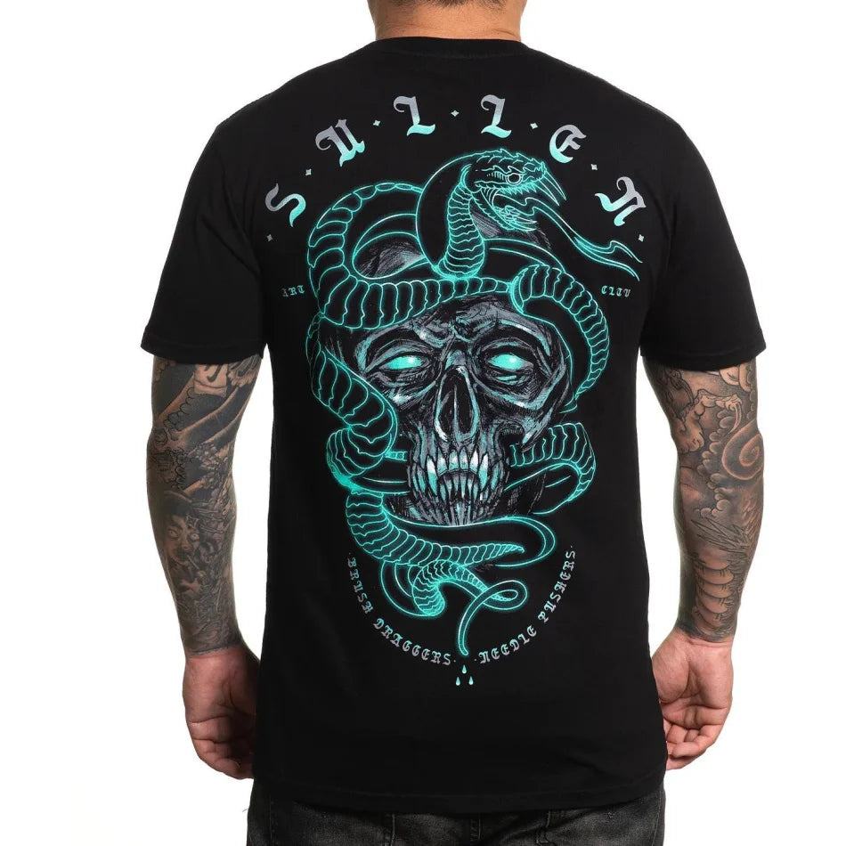 SULLEN-ART-COLLECTIVE-NEON-SNAKE-S/S-TEE - T-SHIRT - synikclothing.com