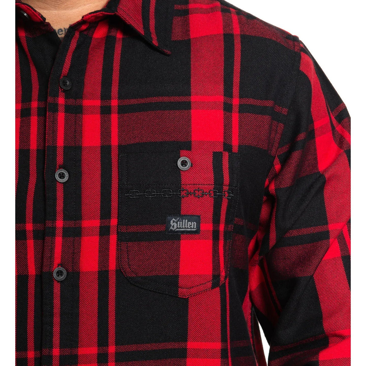 SULLEN-ART-COLLECTIVE-OVERCAST-FLANNEL - FLANNEL - Synik Clothing - synikclothing.com