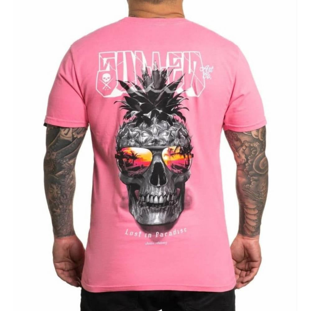 SULLEN-ART-COLLECTIVE-PINEAPPLE-PARADISE-PREMIUM - T-SHIRT - synikclothing.com