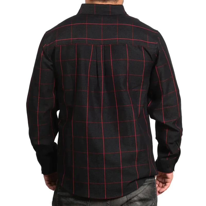 SULLEN-ART-COLLECTIVE-PINLINE-FLANNEL - FLANNEL - synikclothing.com