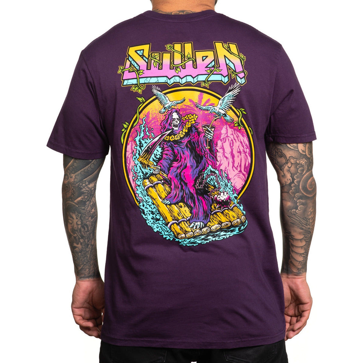 SULLEN-ART-COLLECTIVE-REAPER-RAFTING-SS-TEE - T-SHIRT - Synik Clothing - synikclothing.com