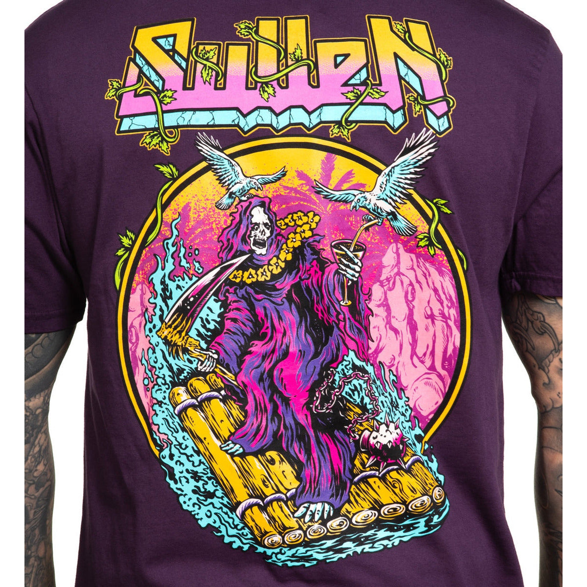 SULLEN-ART-COLLECTIVE-REAPER-RAFTING-SS-TEE - T-SHIRT - Synik Clothing - synikclothing.com