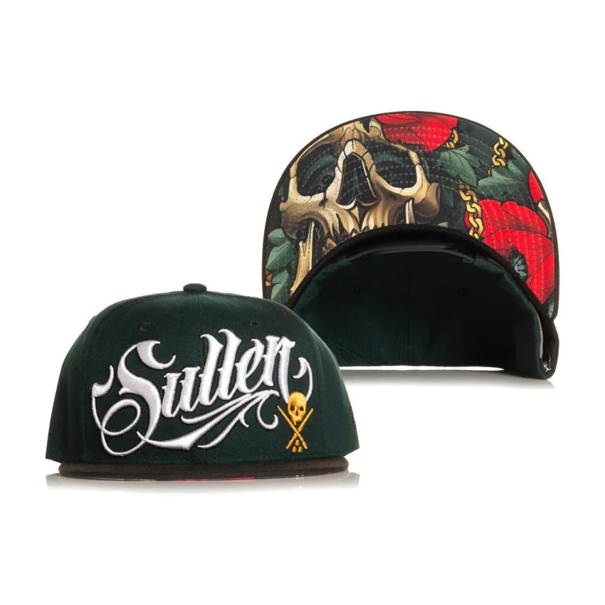 SULLEN-ART-COLLECTIVE-RED-PEDALS-SNAPBACK - HAT - synikclothing.com