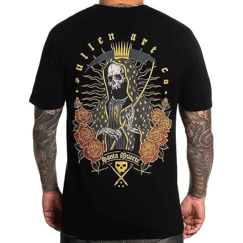 SULLEN-ART-COLLECTIVE-SANTA-MUERTE-SS-TEE - T-SHIRT - synikclothing.com