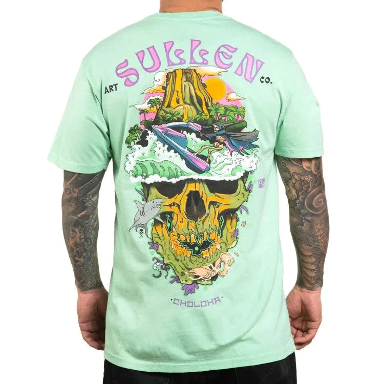 SULLEN-ART-COLLECTIVE-SKULL-ISLAND-SS-TEE-SP23 - T-SHIRT - synikclothing.com