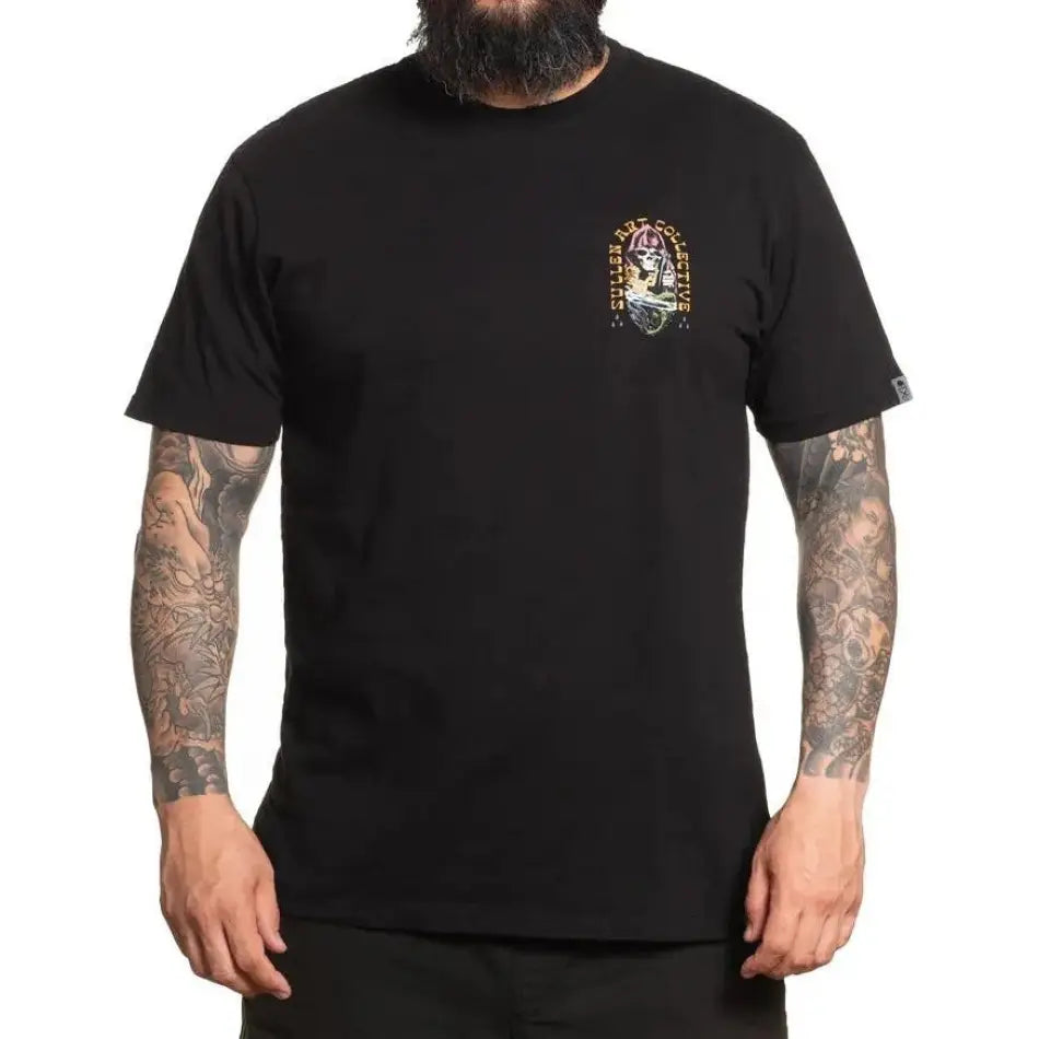 SULLEN ART COLLECTIVE SWIMMING WITH DEATH S/S TEE - T-SHIRT - synikclothing.com