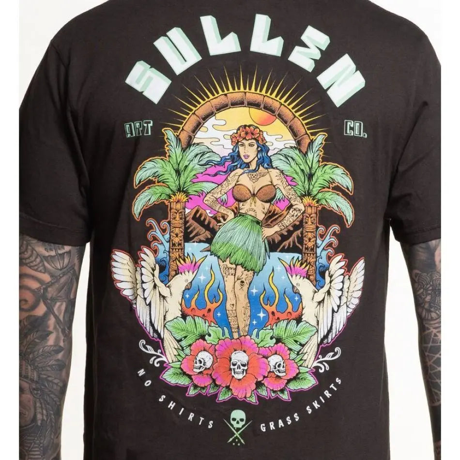 SULLEN ART FIRE ISLAND S/S TEE - T-SHIRT - synikclothing.com