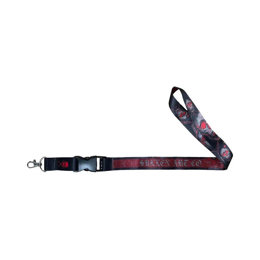 SULLEN ART GLOW SKULL LANYARD - LANYARD - synikclothing.com