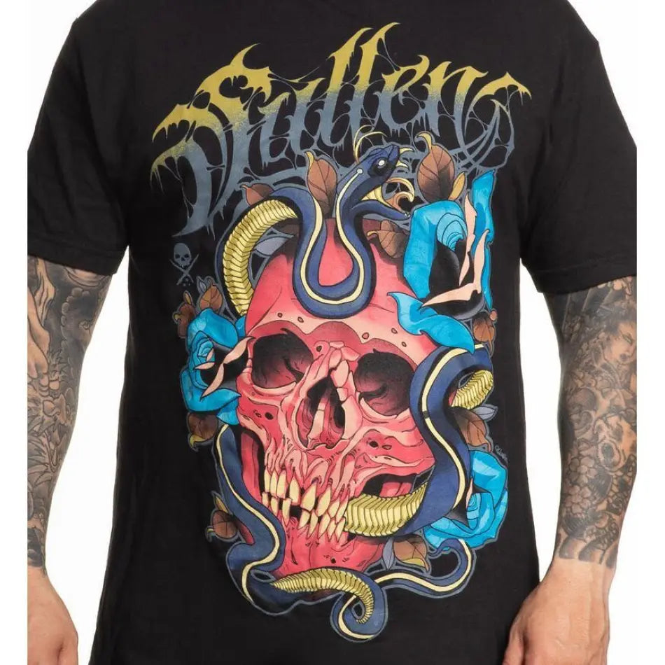 SULLEN ART RED SKULLS S/S TEE - T-SHIRT - synikclothing.com