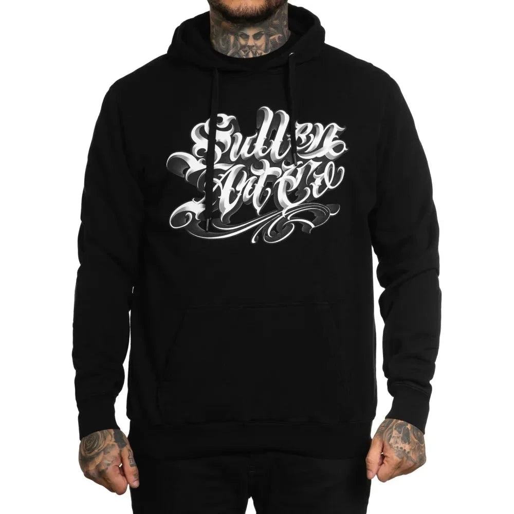 SULLEN-BEVEL-SCRIPT-PULLOVER - PULLOVER HOODIE - synikclothing.com