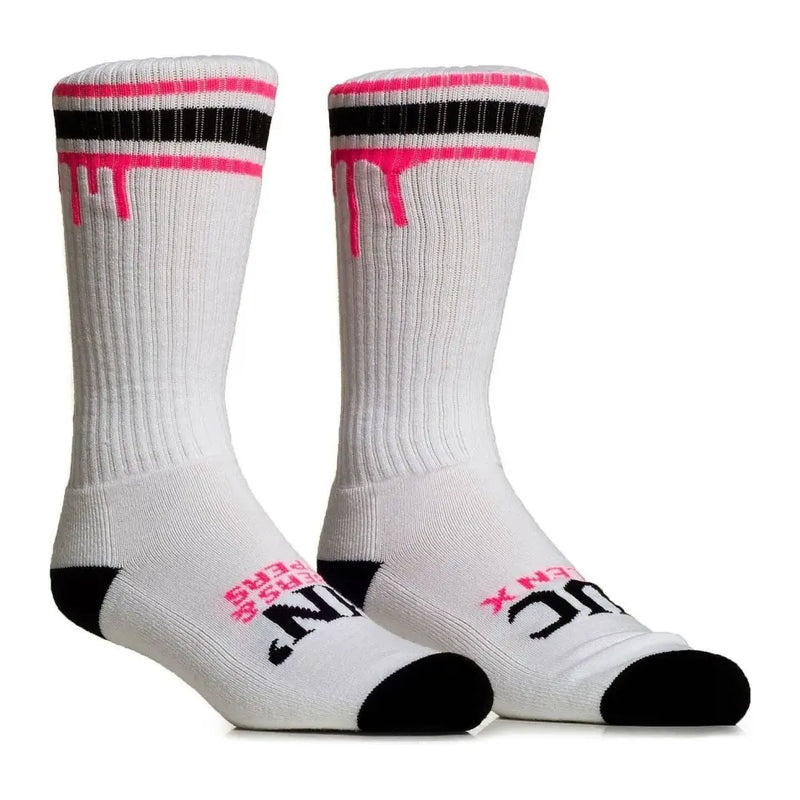 Sullen Clothing - Don't Die High Women's Pink Sock - - synikclothing.com