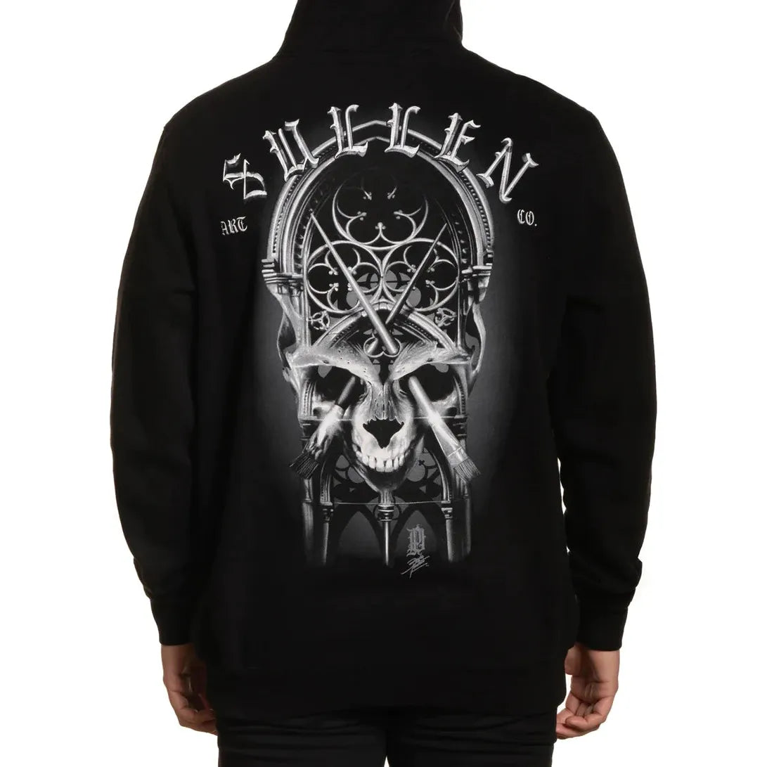 SULLEN-PRUDENTE-PULLOVER-BLACK - PULLOVER HOODIE - Synik Clothing - synikclothing.com