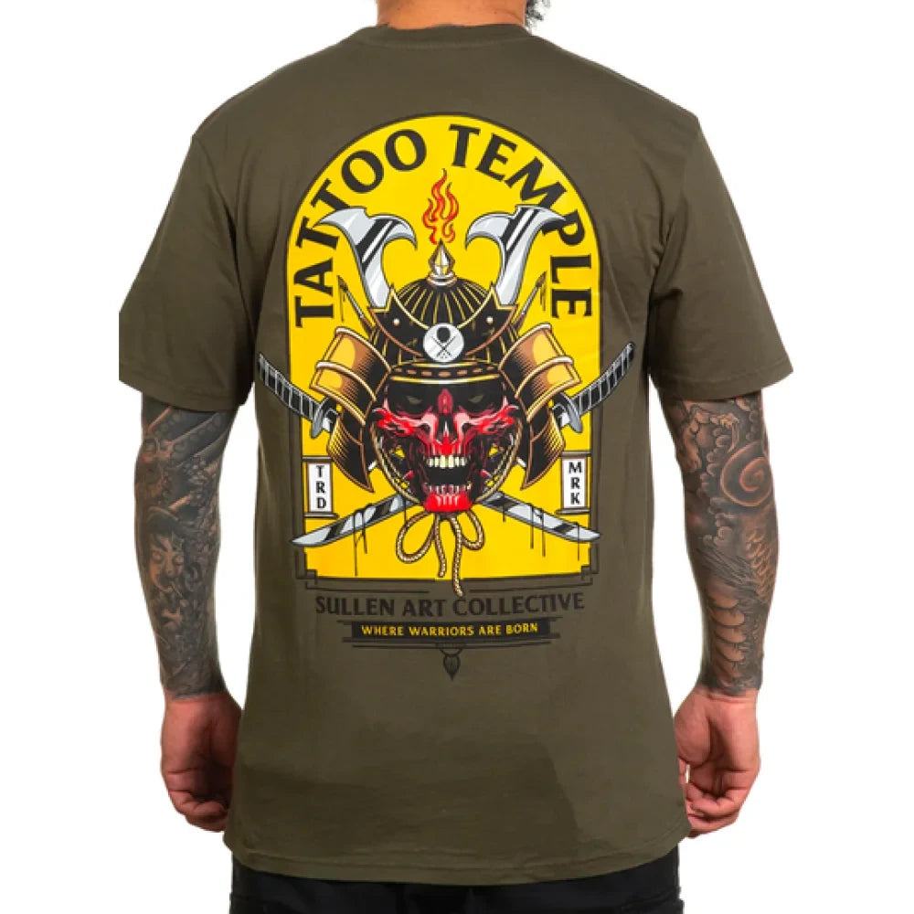 SULLEN-WARRIORS-S/S-TEE-OLIVE - T-SHIRT - synikclothing.com