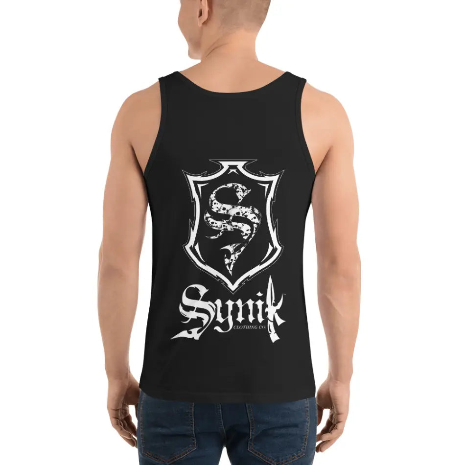 SYNIK DEADPOOL PREMIUM BLACK TANK TOP - TANK TOP - Synik Clothing - synikclothing.com