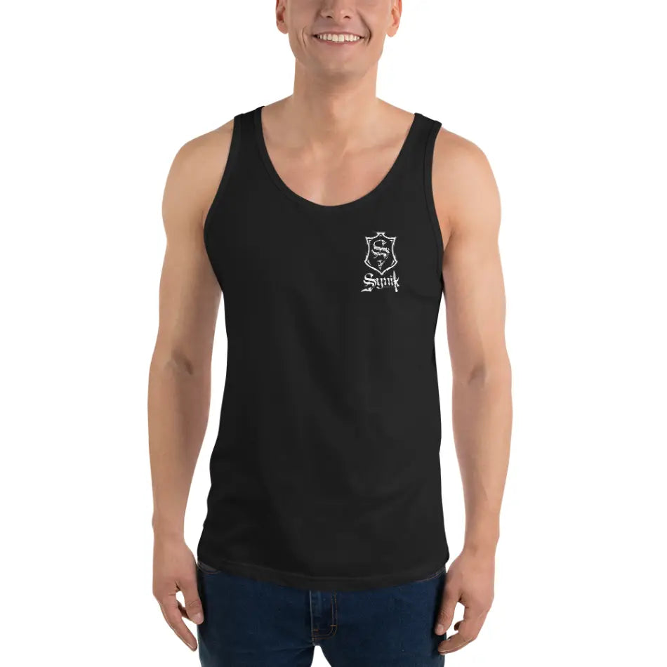 SYNIK DEADPOOL PREMIUM BLACK TANK TOP - TANK TOP - Synik Clothing - synikclothing.com