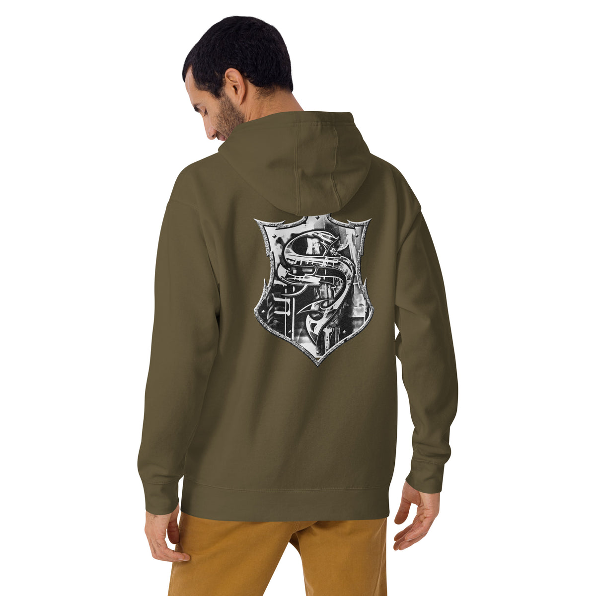 SYNIK JASON THORNE SIGNATURE X RAY ARMY HOODIE - PULLOVER HOODIE - Synik Clothing - synikclothing.com