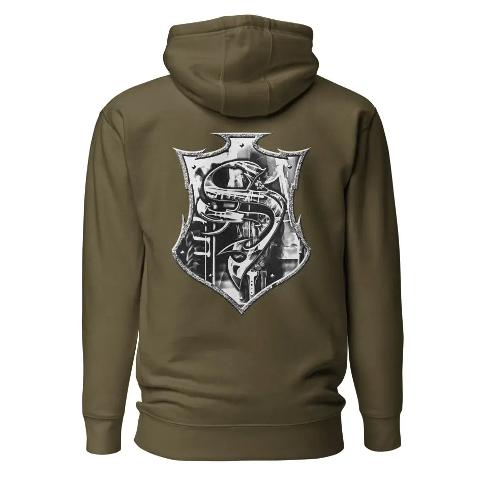 SYNIK JASON THORNE SIGNATURE X RAY ARMY HOODIE - PULLOVER HOODIE - synikclothing.com