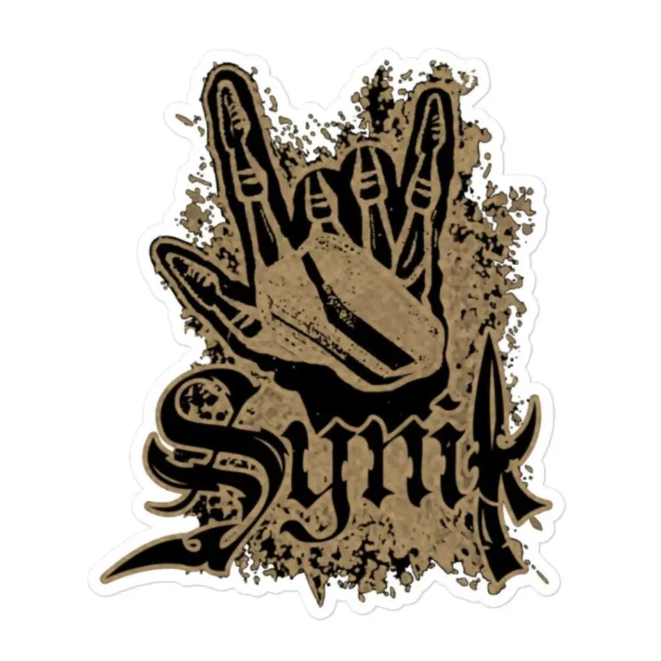 SYNIK ROCK ON STICKER - ACCESSORY - synikclothing.com