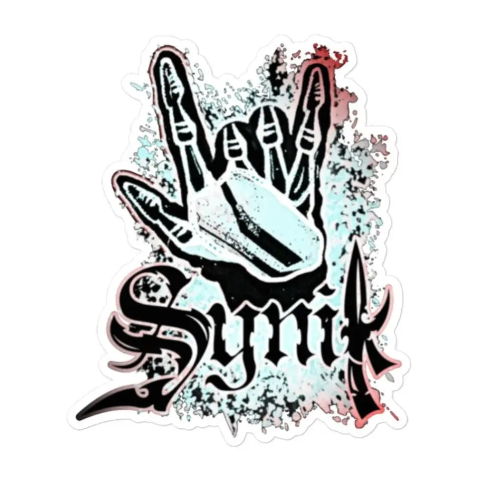 SYNIK ROCK ON STICKER - ACCESSORY - synikclothing.com