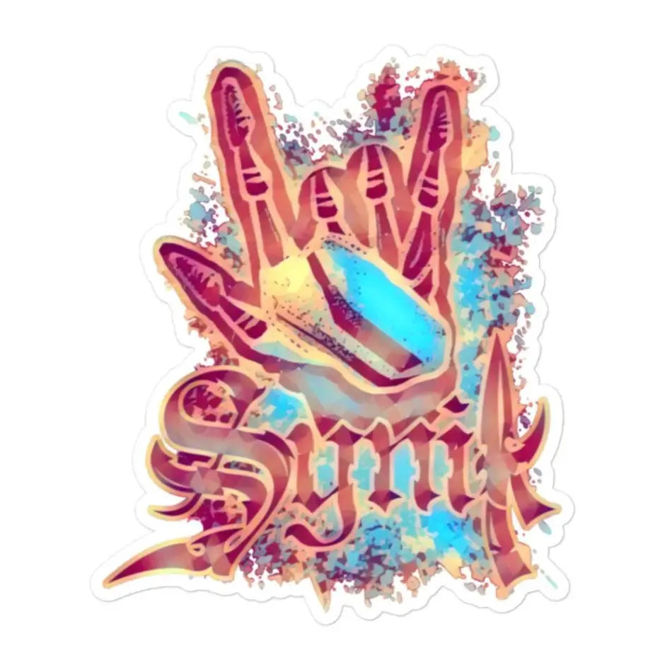 SYNIK ROCK ON STICKER - ACCESSORY - synikclothing.com