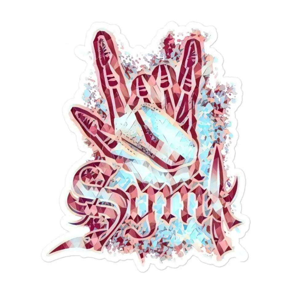 SYNIK ROCK ON STICKER - ACCESSORY - synikclothing.com