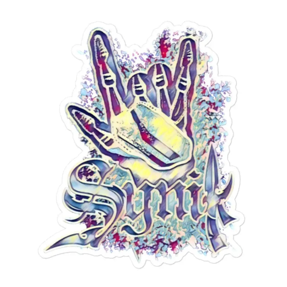 SYNIK ROCK ON STICKER - ACCESSORY - synikclothing.com