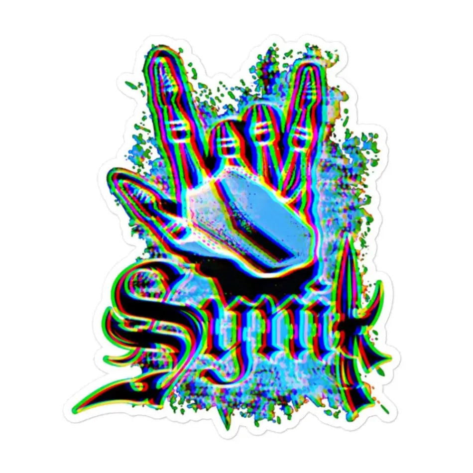 SYNIK ROCK ON STICKER - ACCESSORY - synikclothing.com