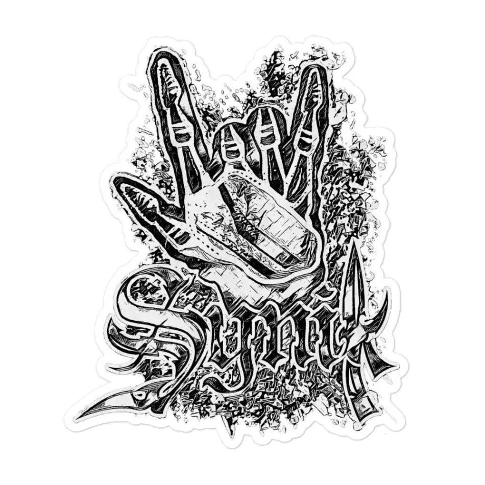 SYNIK ROCK ON STICKER - ACCESSORY - synikclothing.com