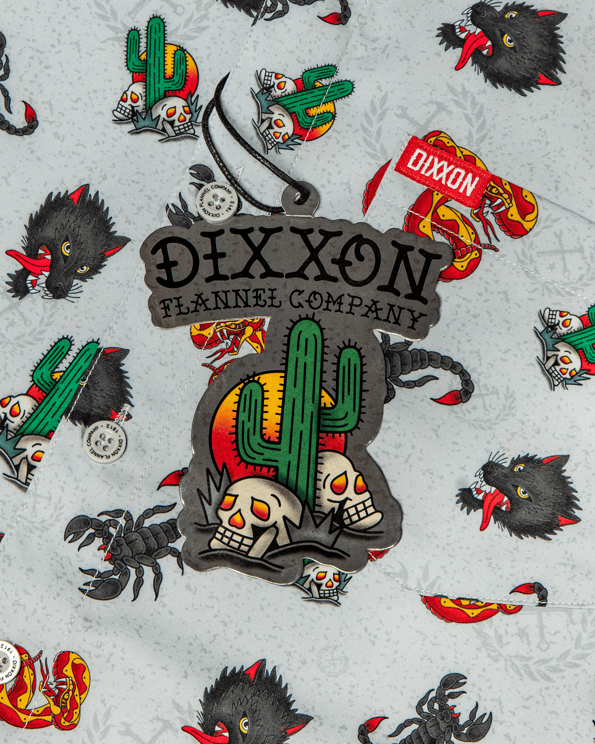 DIXXON THE 1912 PARTY SHIRT S/S WITH BAG