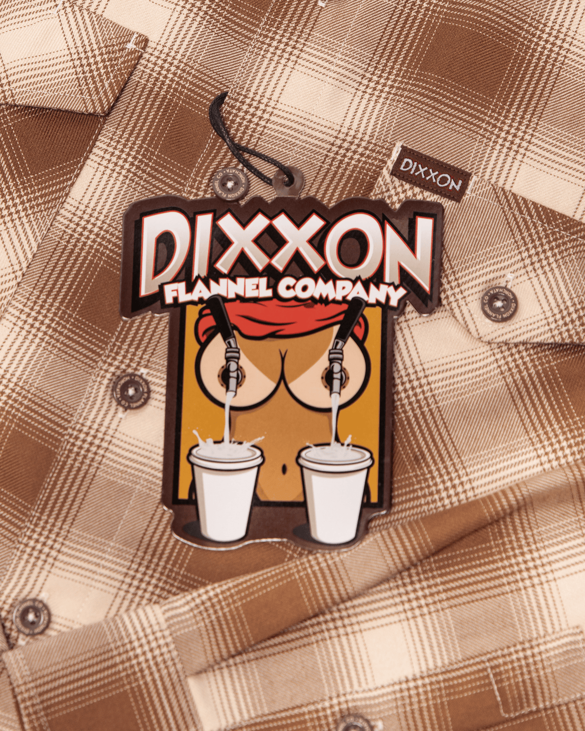 DIXXON HORCHATA FLANNEL WITH BAG
