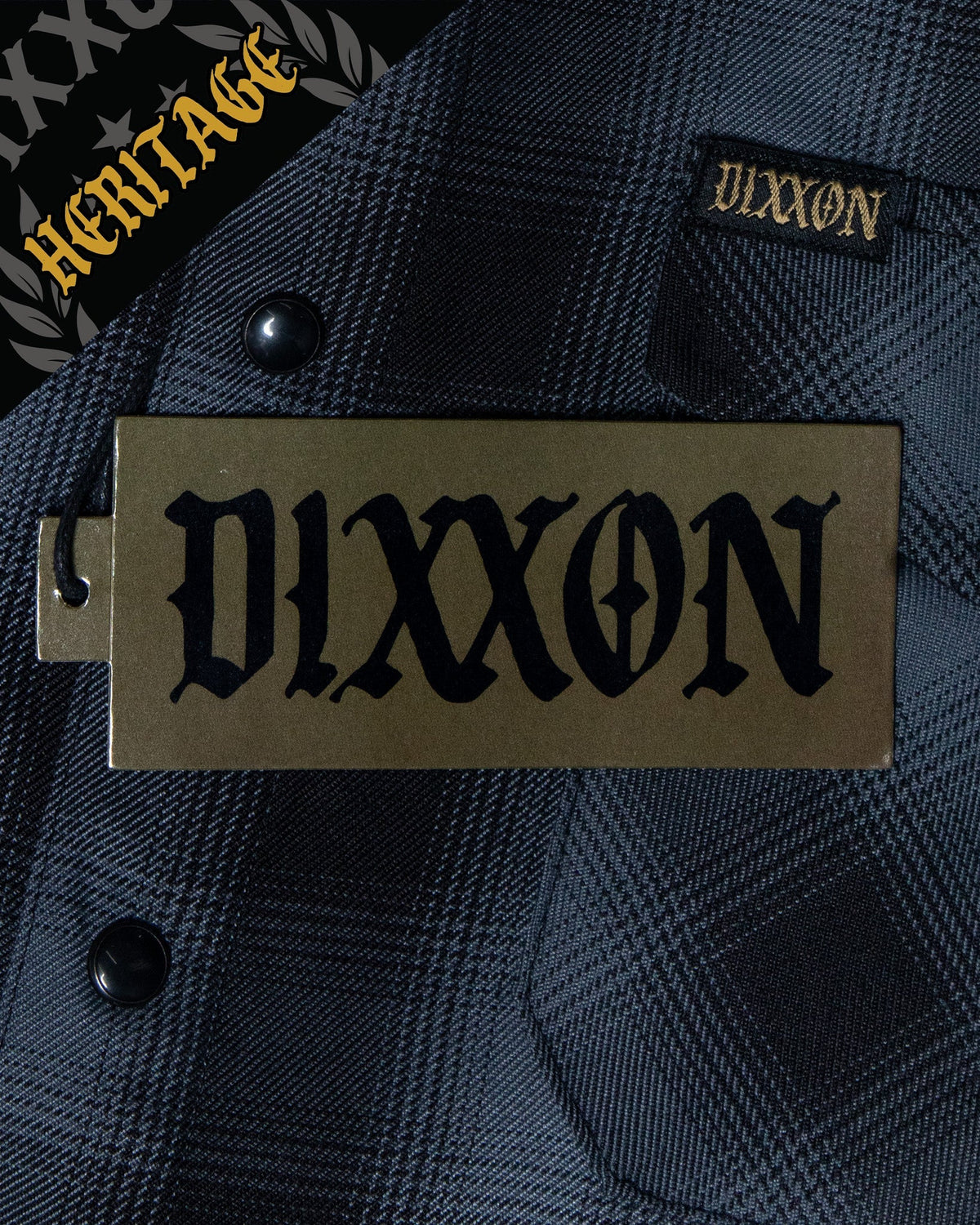 DIXXON THE STORM HERITAGE FLANNEL WITH BAG