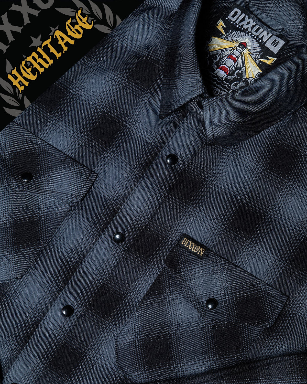 DIXXON THE STORM HERITAGE FLANNEL WITH BAG