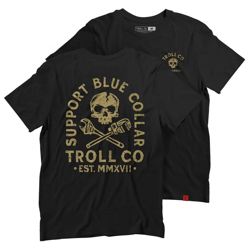 TROLL CO. Fall 24 SBC Crossed Tee - T-SHIRT - synikclothing.com