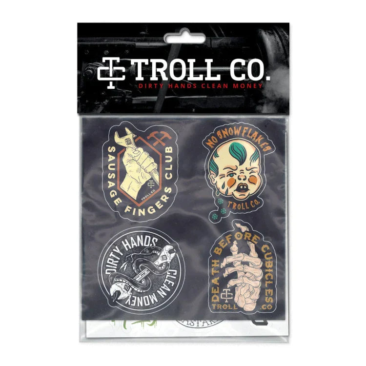 TROLL-CO.-O.G.-(HARD-HAT-STICKER-PACK)-SP23 - ACCESSORY - synikclothing.com