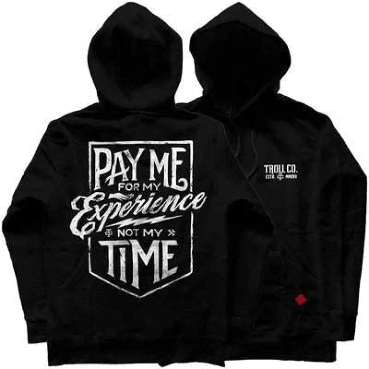 TROLL-CO.-PAY-ME-PULLOVER-HOODIE - PULLOVER HOODIE - Synik Clothing - synikclothing.com