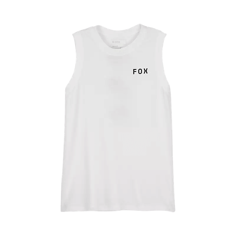 W WAYFARING BIKER TANK [WHT] - TANK TOP - synikclothing.com