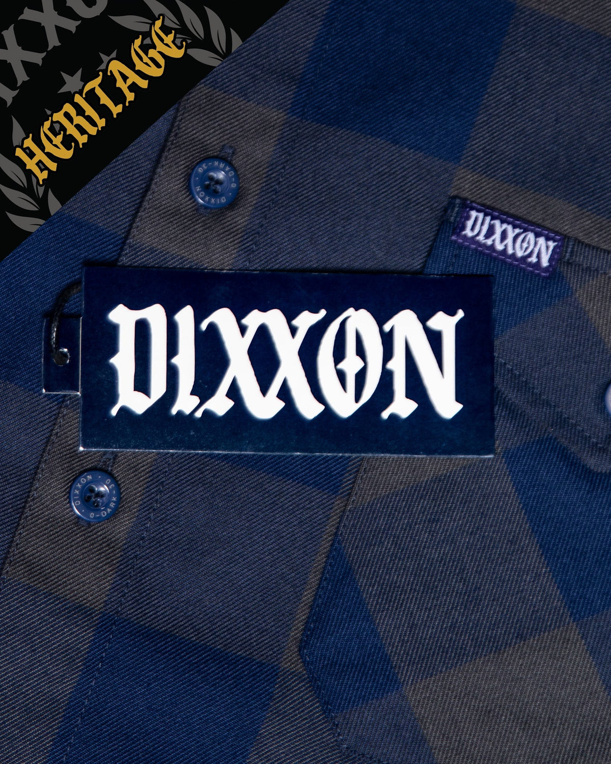 DIXXON 0 DARK 30 HERITAGE FLANNEL WITH BAG